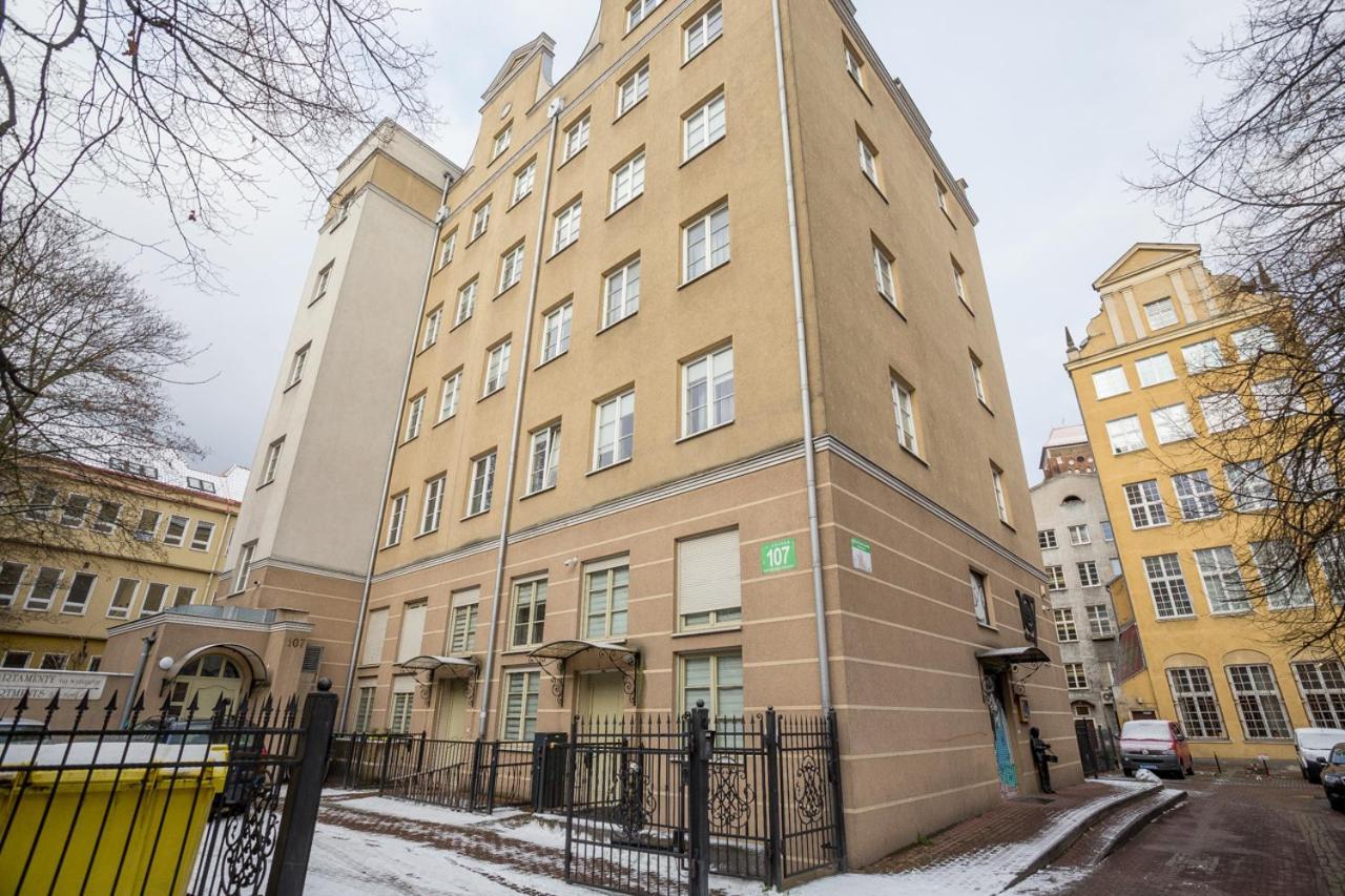 Apartament Cichy Zakatek Obok Fontanny Neptuna 格但斯克 外观 照片