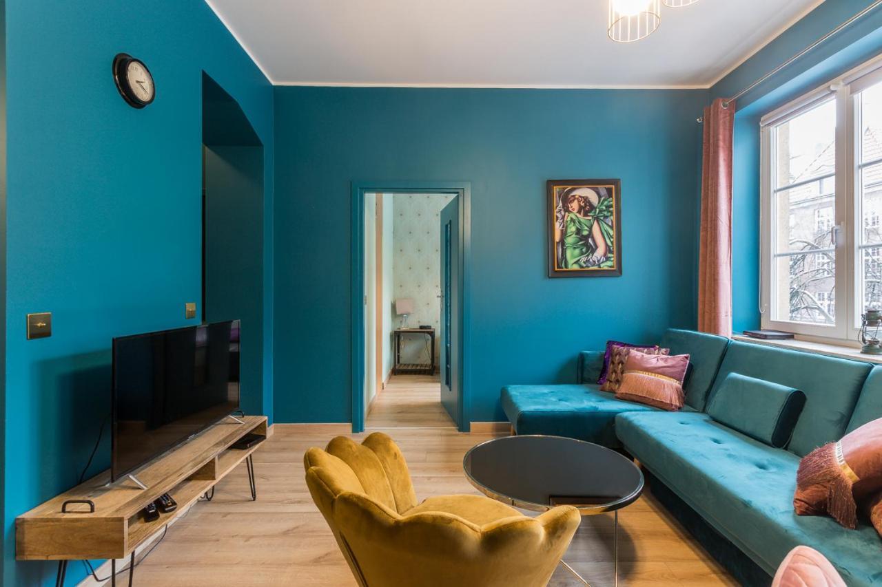 Apartament Cichy Zakatek Obok Fontanny Neptuna 格但斯克 外观 照片